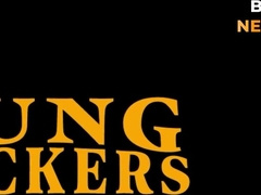 Eager bottom Zack Dean is so horny for his hung partner that he moans hard as he gets