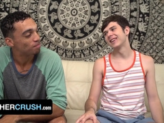 Horny Stud With Caramel Skin Amone Bane Creampies Bored Stepbrother Dakota Lovell