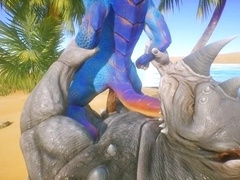 Anthro, gay furry, furry game