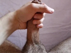 PEARLY INTERNAL EJACULATION FROM WOOLY SPUNK-PUMP