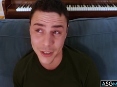 Asher Day Getting Double Teamed By His Roommates Jayden Marcos And Kane Fox Fucking His Hole Hard 6 Min