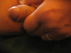 73yrold Grandpa 193 uncut chub wank solo closeup close cock