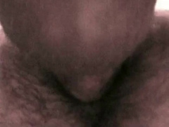 Barebacking His Unshaved Fuck hole