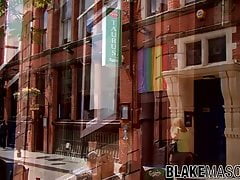 UK twink covered in cum after being anal rammed balls deep