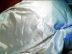 WHITE SATIN ASS HOLE