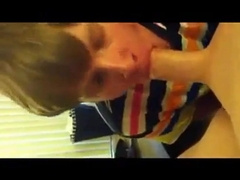 Giving NOT His bro a Blowjob and Swallowing 3