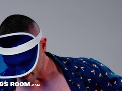 Trampy Bear Devin Franco Pummeled By Muscle - Derek Kage, Devin Franco - RodsRoom