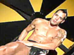 Sexy hunk, gay play, muscle gay sex