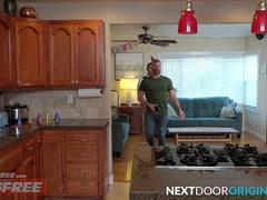 Annoyed Hairy Man Roll Nails Chiseled Caterer