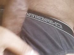 Uncut cock Asian cock jerking