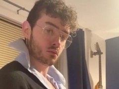 Preppy Dweeb Carvin Rhoads Faps After Uni Lecture