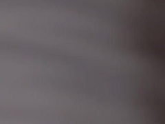 Restrained hottie shaved and jacked off by horny maledom