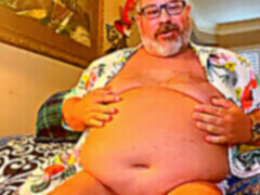 Small cock, fat gay, bear old man