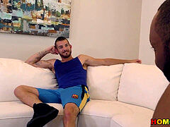 tattooed man gets ravaged by the Bull