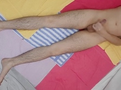 Latino cock, gay orgasm, onanism