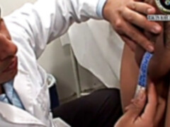 teenage guy Jimmy gets a thorough inspection by the physician