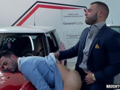Watch this Brazilian Homosexual get his ass drilled & facialized in wild fuck-fest!