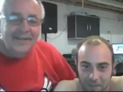 Dancing Parent Grizzly Showcases His Meaty Manmeat on Web cam