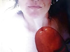 Cumtribute for a milf and a friend cock