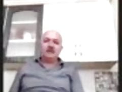 turkish grandpa play cock