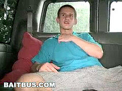 BAIT BUS - Jacques Lavere Gets Tricked Into Having homo hook-up with Mitch Vaughn