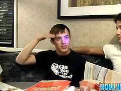 Krys Perez and Brice Carson touring the sunny California