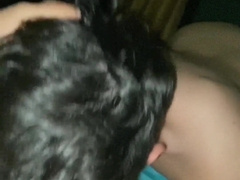 Gay-For-Pay stepfather tempts his cherry son and bangs his smooth-shaven booty sans a condom