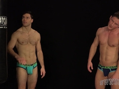 Ondra Taryk et Tomas Salek : échauffement