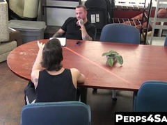 Perps4Sale.com - Tattooed hunk Sean Duran barebacks stud perp Zach Murphy