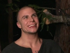 Christian Wilde, Brock Avery And Eli Hunter - Gangbanged In The Woods