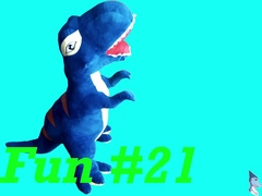 Hefty blue dinosaur Fun#21