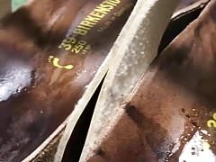 Cum in GF Birkenstock pt.2