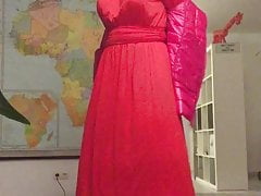 Aurelie striptease and masturbating