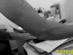 Cute Latino Julian Jaden is EMBARRASSED in front of his coach