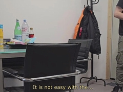 Hetero Insurance Broker visits again, this time off work