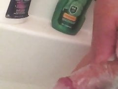 washing my cock