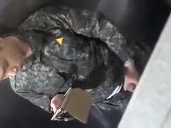 Spy Boy Uniform Wank And Cum