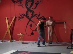 BadBoyBondage Sir Damien Anger Gives Raunchy Whipping And Slow Faps