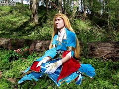 Zelda Frisky forest frolic trap cosplay