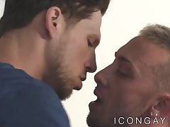 Gay jock Roman Todd receives deepthroat before fucking lover