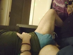 Solo guy, fursuit, goblins cave