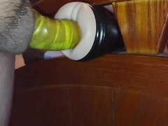 Part 1: porking a pocket poon with a rubber for a lil while