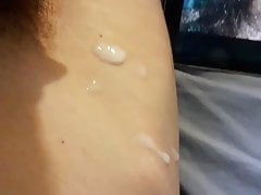 Busting a Friend's Fat Hairy Cock