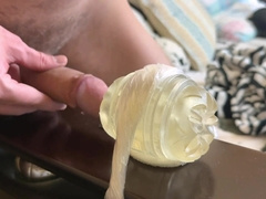 Dad is Muddy Chatting to you while Plumbing Fleshlight until Strenuous Yelling Climax - fap2it