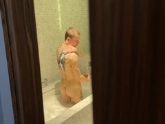 My Stepfather Joined Me In The Shower Fucked Me With His Big Dick And Came On My Face 129