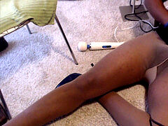 jacking my man sausage in stocking (no cum) compilation