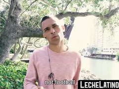 LecheLatinos.com - Straight Latino's POV debut with a raw, hard bareback bang