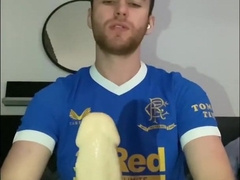 Str8 Twunk Takes Fake Penis in Bootie and Boinks Fleshlight