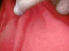 Young Colombian porn with a big penis masturbates for a lot of milk