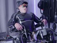 man gets, masked and milked